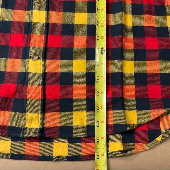 NWT Fjallraven Heavy Flannel Button Down Shirt Mens size Large Slim